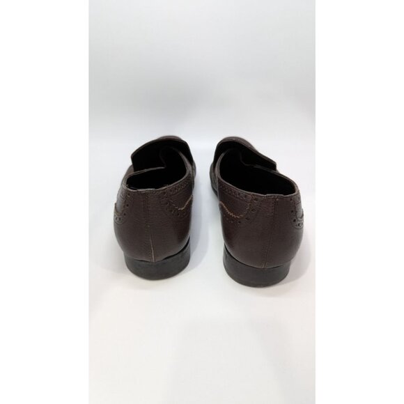 Bally Dark Brown Men's Leather Danube Loafer - Picture 4 of 6